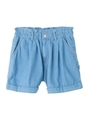 DENIM PLEATED SHORTS/ライトインディゴ