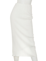 【BED&BREAKFAST】COTTON MODAL Skirt/WHITE