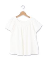 変わり織フレアプルオーバー/オフホワイト(003)