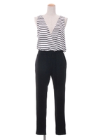 【2ndline】カシュクールオールインワン/カーキ