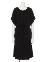 【chille anap】肩あきシンプルワンピース/GRY