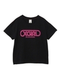 CIRCLE LOGO S/S BIG TEE/ブラック