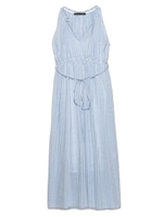 [Balcony and Bed]ギンガムチェックワンピース/LBLU