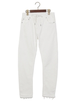 ◎oblect ２重織り スキニー　ホワイト / オブレクト/White