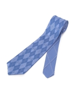 アーガイル柄リバーシブルネクタイ/ボルドー(264)