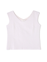 コットンテンセルベアポンチカットソー/パープル(080)