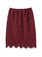 レースタイトスカート/ネイビー(120)