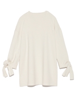 袖リボンボックスニット/DNVY