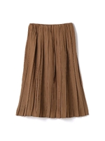 プリーツミモレスカート/ピンク(090)