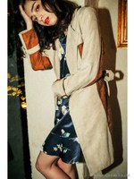 ヴィンテージライクドレスコート/ハイショク