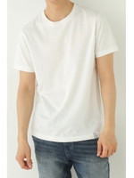 【AZUL by moussy】オーガニックコットンクルーネック半袖T/T.GRY
