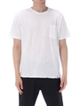 【AZUL by moussy】スラブ天竺キリッパクルーネック半袖T/L/PNK