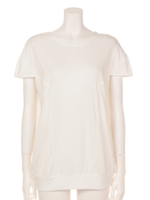 バック Vネック Tシャツ/L/YEL