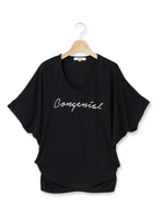 ロゴドルマンプルオーバー/ブラック(019)