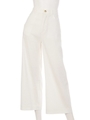 【BED&BREAKFAST】SOFT LINEN STRETCH Wide Pants/NAVY