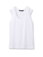 JET JohnEshaya デザインタンクトップ/ホワイト(001)