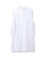 JET JohnEshaya フリンジ袖プルオーバー/ホワイト(001)