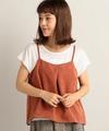 キャミ×Tシャツセット