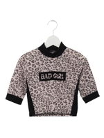 レオパードGIRLT/ブラウン