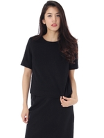 【AZUL ENCANTO】ハーフスリーブプルオーバー/NVY