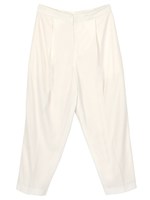 イージーテーパードパンツ/ベージュ