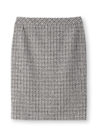 ツイードタイトスカート/ブラック(419)