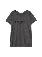 プリマシャインスムースロゴTシャツ/グレー(020)