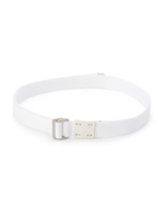 牛革切り替えミリタリーベルト/ホワイト(001)