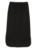 Iラインゴム無地スカート/IVR