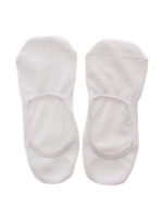 【AZUL by moussy】ステップインソックス無地/WHT