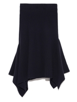 アシンメトリーニットスカート/BRW