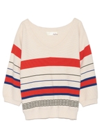 ボーダーニットプルオーバー/CML