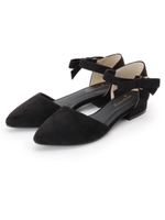 リボンストラップセパレートパンプス/サンドベージュ(053)