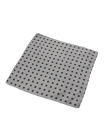 小紋柄ポケットチーフ/ダークグレー(413)