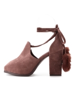 レースアップバリエーションシューズ/BLK