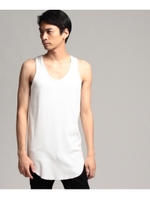 GIZAフライス ロングタンクトップ/ブラウン(042)