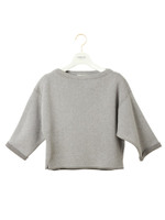 【emmi atelier】ジャガードプルオーバー/GRY