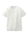 無地切替Tシャツ/ホワイト(001)