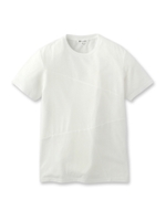 無地切替Tシャツ/ホワイト(001)