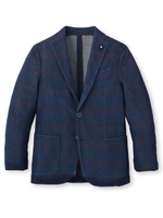 LARDINI ジャージージャケット/ブルー系(996)