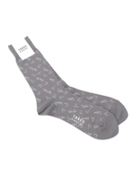 ジャガード ソックス/ボルドー(564)