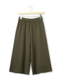 ハイウエストクロップドパンツ/カーキ(027)