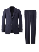 クラウデラックス9ストライプスーツ/ネイビー(393)