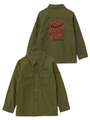 MILITARY JACKET TOO MUCH FUN(4T〜7T)/オリーブ