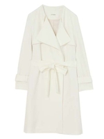 Autumn soft styleトレンチコート/ホワイト