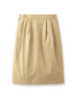 サイドタックチノスカート/オフホワイト(003)