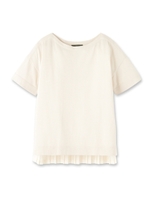 シフォンドッキングコットンニットソー/ブルー(092)