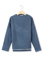 ボトルネックドロップショルダーカットソー/グレー(012)