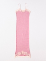 レーシィリブキャミドレス/H-GRAY