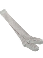 ストライプ柄ニーハイソックス/ブラック(019)